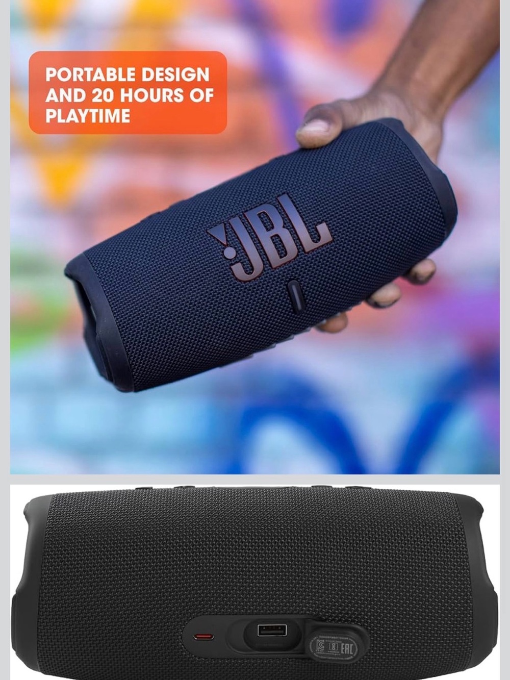 JBL CHARGE 5 - Portable Waterproof